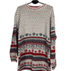 Sweter Vintage Kwiatuszki
